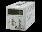 0-30V,0-3A雙路可調，單路 5V/3A 固定輸出,過流保護功能,恒壓、恒流、低紋波噪聲、低漂移,兩路通過開關在機器內部自動連接成串并聯(lián)模式，無需外部連線雙色四 LED 數(shù)字顯示電壓、電流. 
