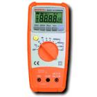 顯 示 器：最大顯示數(shù)3999，字高25mm;可以測量:直流電壓;交流電壓;直流電流;交流電流;電阻;電容,頻率;占空比;帶蜂鳴器通斷測試;二極管測試;晶體管hFE測試. 
