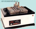QFR 涂層耐溶劑性測(cè)定儀 用途:適用于測(cè)定鋁塑復(fù)合板及類似底材上涂層的耐溶劑性,在規(guī)定的溶劑和條件下擦洗涂層后，目測(cè)擦洗處是否有顯露底材現(xiàn)象;技術(shù)參數(shù):擦洗行程：100mm ;擦洗頻率：100次/min ;擦洗力：1000±100g;擦洗頭面積：2cm