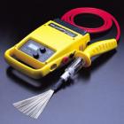 DC30 便攜式針孔電火花檢測(cè)儀 電壓范圍:0～30Kv ;分辨率:100V; 顯示:LCD3位半數(shù)字顯示;故障報(bào)警:音頻和視頻報(bào)警.



