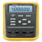 VICTOR14  過(guò)程儀表校驗(yàn)儀.6位LCD顯示，通過(guò)切換鍵分別顯示測(cè)量和輸出信號(hào)的類型，單位和數(shù)值，面板自動(dòng)校準(zhǔn)，操作簡(jiǎn)單，冷端溫度自動(dòng)補(bǔ)償，電阻模擬輸出時(shí)可選兩線制/三線制/四線制接法.激勵(lì)電流范圍：0.5mA～2mA，最大輸出電壓≤2V