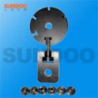 SJJ-99實(shí)驗(yàn)夾具 ,適用范圍：螺釘?shù)葮?biāo)準(zhǔn)件的抗拉強(qiáng)度測(cè)試。
 最大負(fù)荷：200000N

 
