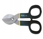 通用鐵皮剪:可剪厚度為0.78mm的冷軋鋼板和厚度為0.46mm的不銹鋼板。堅固的合金鋼刀刃，沾塑手柄使用舒適。

