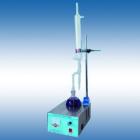 SYA-260石油產(chǎn)品水分試驗(yàn)器,測(cè)定石油產(chǎn)品中的水含量，用百分?jǐn)?shù)表示。電爐加熱功率：350W.蒸餾燒瓶：500ml.直管式冷凝管。
