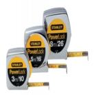 POWERLOCK公制卷尺,鍍鉻殼體具有抗強烈沖擊功能。拇指控制鎖定裝置。鋼帶經(jīng)過充分熱處理并附有耐磨損邁拉涂層，延長使用壽命10倍以上。 