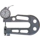 J-A 針盤式厚度計(jì) .最小讀數(shù):0.01mm.測(cè)定范圍:0-20mm.測(cè)定喉深:150mm.測(cè)鉆樣式:?10mm平面


