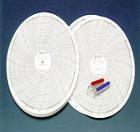  記錄紙 CP101-D (1天記錄模式) 溫度紅線，濕度藍(lán)線，同時(shí)記錄，使數(shù)據(jù)一目了然、清晰。一張記錄紙，可連續(xù)記錄1天,安裝簡單、快捷。
