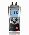 testo 510  差壓儀 0～100 hPa差壓測(cè)量，顯示滿量程的壓力值，溫度補(bǔ)償，背部帶磁鐵，便于放置  連接皮托管，測(cè)量風(fēng)速（產(chǎn)品不包括皮托管） 空氣密度補(bǔ)償

