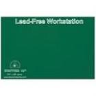 66057 　無(wú)鉛型防靜電臺(tái)墊 雙層優(yōu)質(zhì)防燙防化橡膠材質(zhì),1.5毫米厚 表層防靜電，底層導(dǎo)電 10^6 - 10^8 Ohms RTT & RTG 符合RoHS 標(biāo)準(zhǔn)
