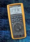 Fluke 287 真有效值電子記錄多用表  超大 50,000 計數(shù)、? VGA 顯示屏，具有白色背光。 同時可以顯示多組測量信息。可以測量高達(dá) 10A 的電流（20 A，持續(xù) 30 秒；10A，連續(xù)測量） 100 mF 電容量程   溫度功能

