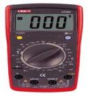 UT39A 數(shù)字萬(wàn)用表  直流電壓:200mV-1000V;交流電壓:2V-750V;直流電流:20mA/200m A/2mA/20mA/200mA/10A;交流電流:200mA-10A;電阻:200W-200MW;電容:2mF 
 