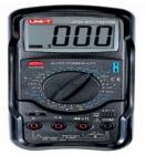 UT53 數(shù)字萬(wàn)用表 直流電壓:200mV1000V;交流電壓:200mV/2V/20V/200V/750V;直流電流:2mA-20A;交流電流:20mA-20A;電阻:200W-200MW;電容:2nF-20mF;溫度:-40℃～1000℃
 
