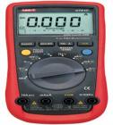 UT61D 數(shù)字萬用表 直流電壓:60.00 mV-1000V;交流電壓測試:60.00 mV -750V;交流電流測試：600.0μA- 10.00A；直流電流測試：600.0μA-10.00A；電阻測試：600.0Ω-60.00 MΩ；電容：40.00nF-4000μF；頻率：10Hz～10MHZ
 
