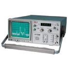       頻譜分析儀通常顯示沒有處理過的原信號的信息，電壓、功率、周期、波形、邊帶和頻率的譜波失真，雙音交調(diào)失真和雜波探測。很好的對遙控器、對講機、測量發(fā)射接收機、無繩電話測量進行分析。還可廣泛用應(yīng)于教學(xué)、科研。安泰信頻譜分析儀能真正看到電信

（如射頻脈沖信號）用傅利葉級數(shù)展開出來的圖像，教學(xué)上更容易理解，科研上更清楚。
